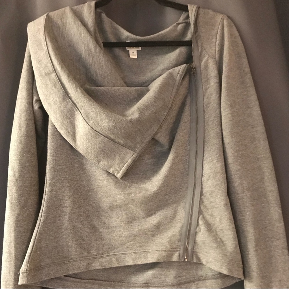 Converse side zip Moto jacket